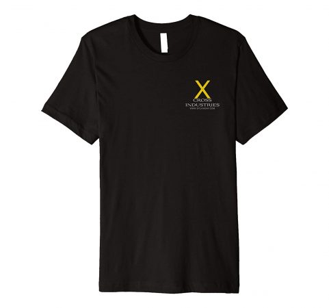 Cross Industries (black shirt, short sleeve)